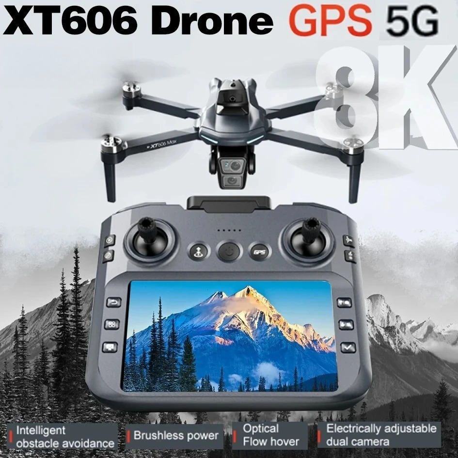 Drone Ls Rc - โดรนรุ่น Original XT606 ระดับมืออาชีพ กล้อง 8K