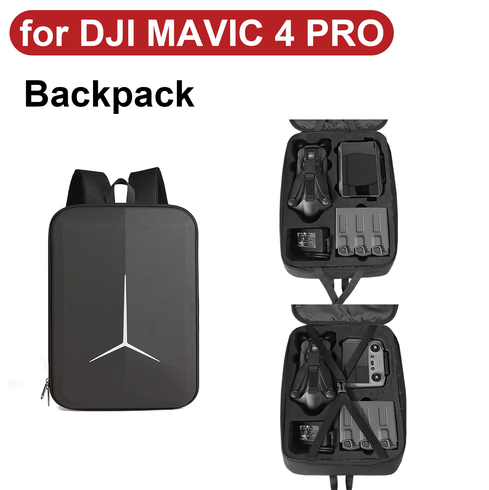 Drone Ls Rc - กระเป๋าเป้สำหรับโดรน DJI MAVIC 4 PRO/คอนโทรลเลอร์/แท่นชาร์จ กระเป๋าเก็บของ