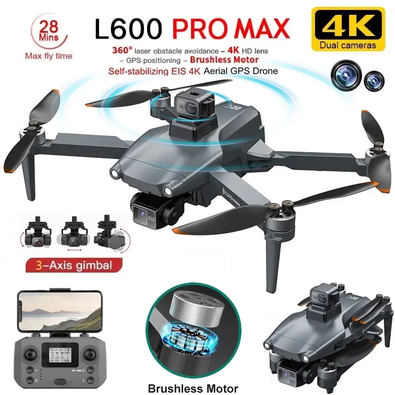 Drone Rc App - L600 PRO MAX GPS Drone Professional