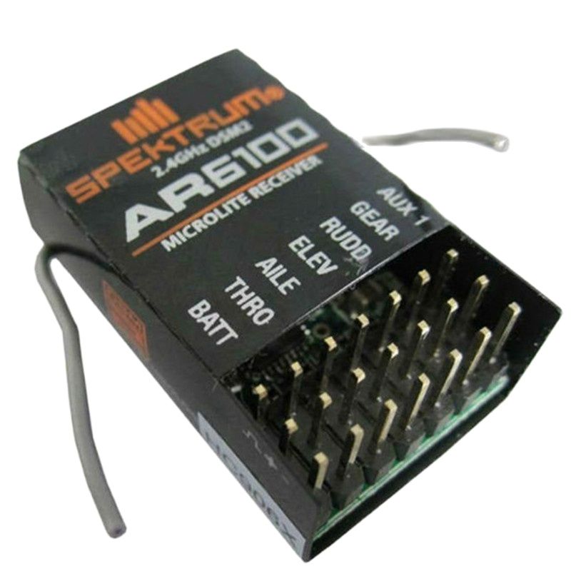Drone Rc Quadcopter Controller - AR6100 DSM2 6CH 2.4GHz สำหรับสเปกตรัม DX6i
