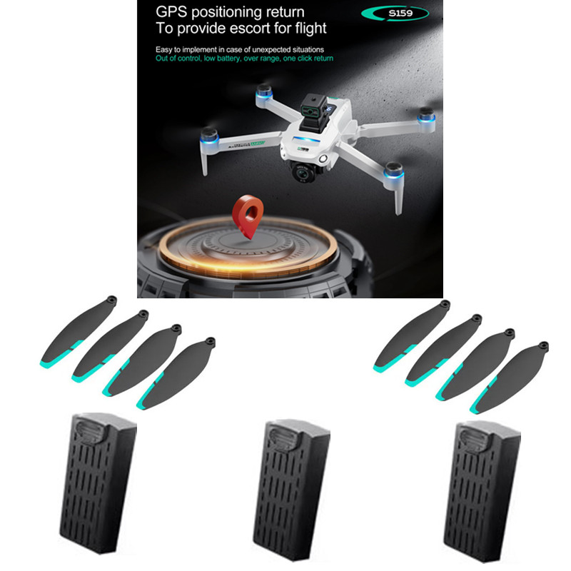 Drone Rc Gps S159 - S159 GPS โดรนแบตเตอรี่ 7.4V 2200 มิลลิแอมป์แบตเตอรี่ใบพัดสำหรับ