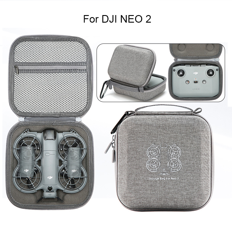 Drone Rc Cover - กระเป๋าใส่โดรน DJI NEO 2 แบบกันกระแทก กระเป๋าแข็งพกพาสะดวกสำหรับ