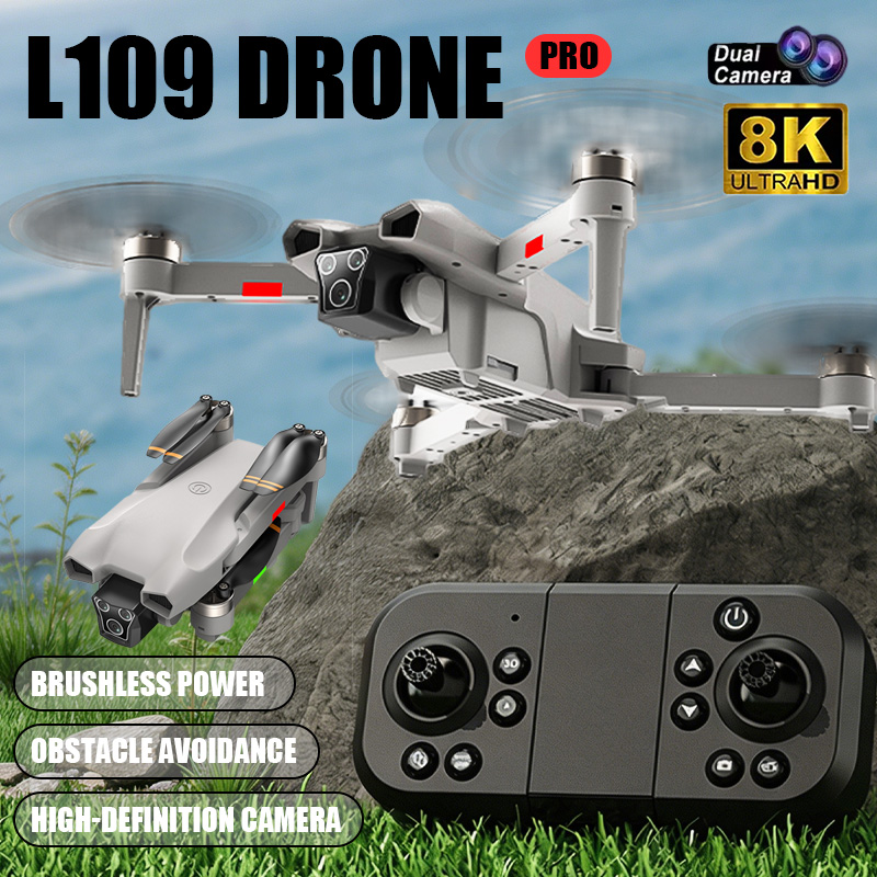 Drone Rc Foldable - โดรนรุ่นใหม่ L017 Pro Brushless 3D Roll