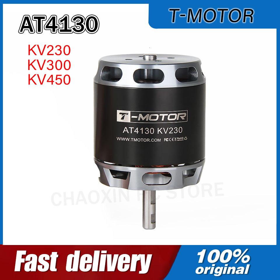 Drone With Rc - มอเตอร์ไฟฟ้า T-MOTOR AT4130 230/300/450KV แบบเพลาขายาว สำหรับโดรนปีกตรึง