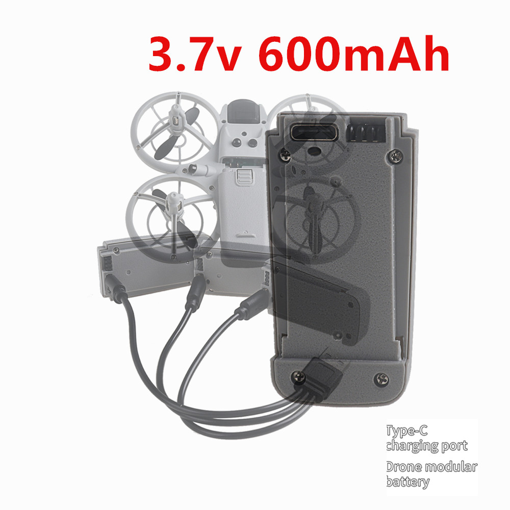Lipo Battery Charger - 802540 3.7V 600mAh แบตเตอรี่ลิโป้สำหรับ 4D-V53 รีโมทคอนโทรลเครื่องบินแบตเตอรี่อุปกรณ์เสริมพร้อมชุดเครื่องชาร์จ