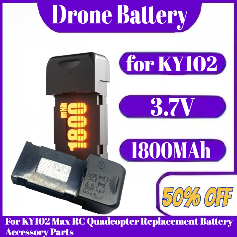 แบตเตอรี่ 3.7V 1800MAh รุ่น KY - Drone Ky102 Rc บทวิจารณ์และราคา