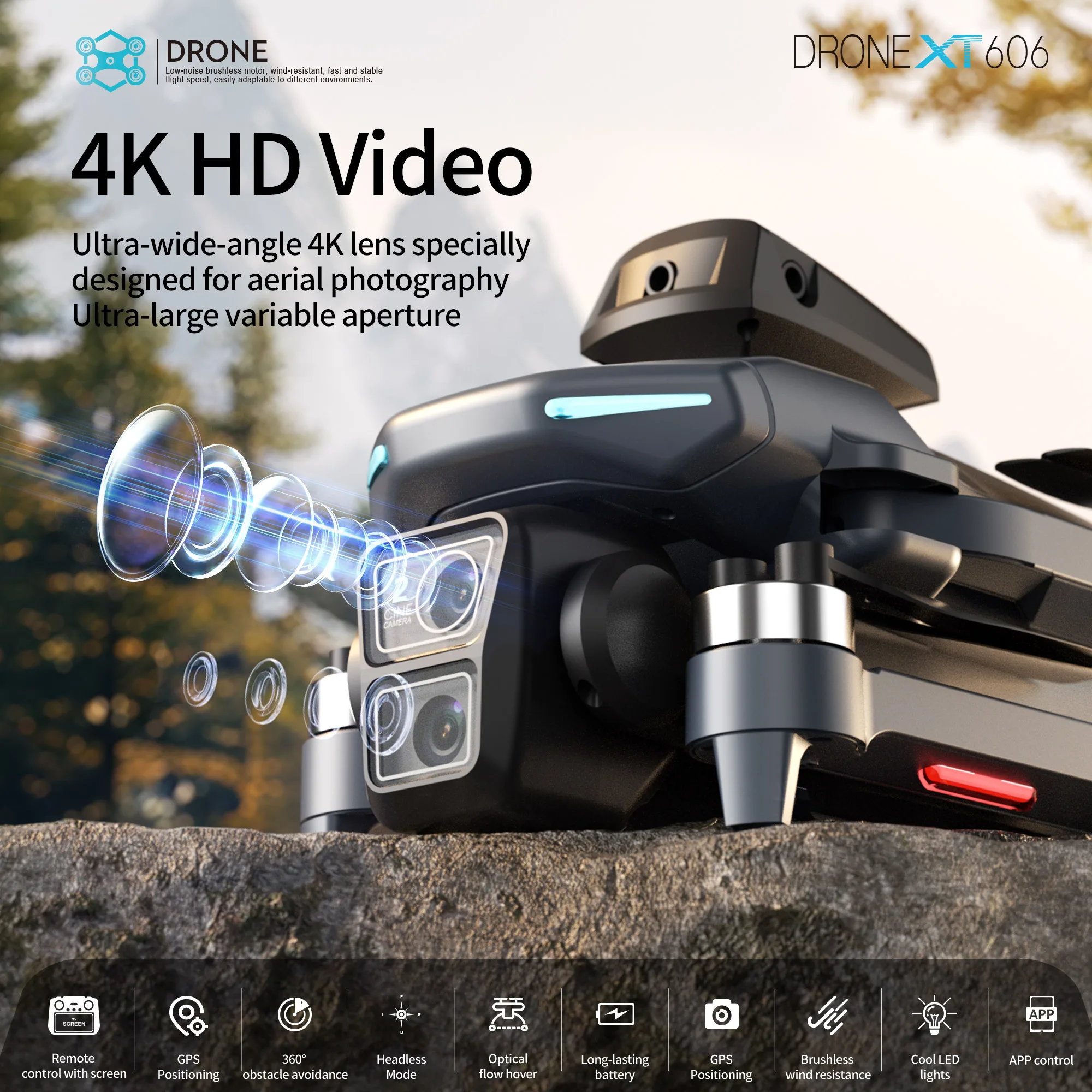 โดรนรุ่น Original XT606 ระดับม - Drone Ls Rc บทวิจารณ์และราคา