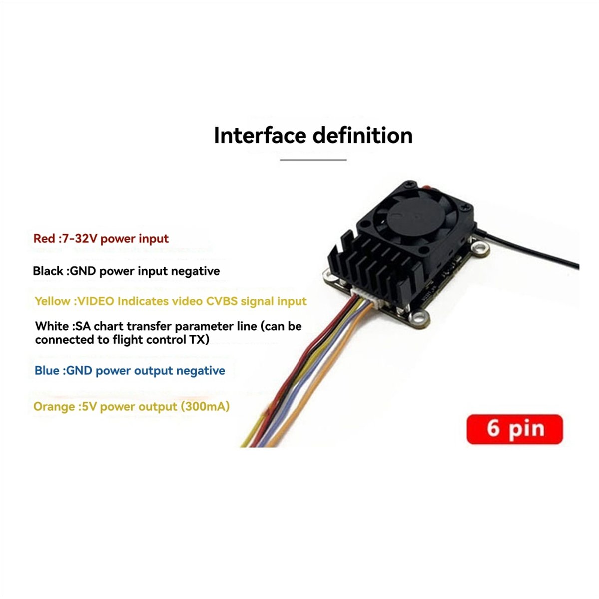 5.8G 2W VTX 2000mW โมดูลส่งสัญ - Drone With Rc บทวิจารณ์และราคา