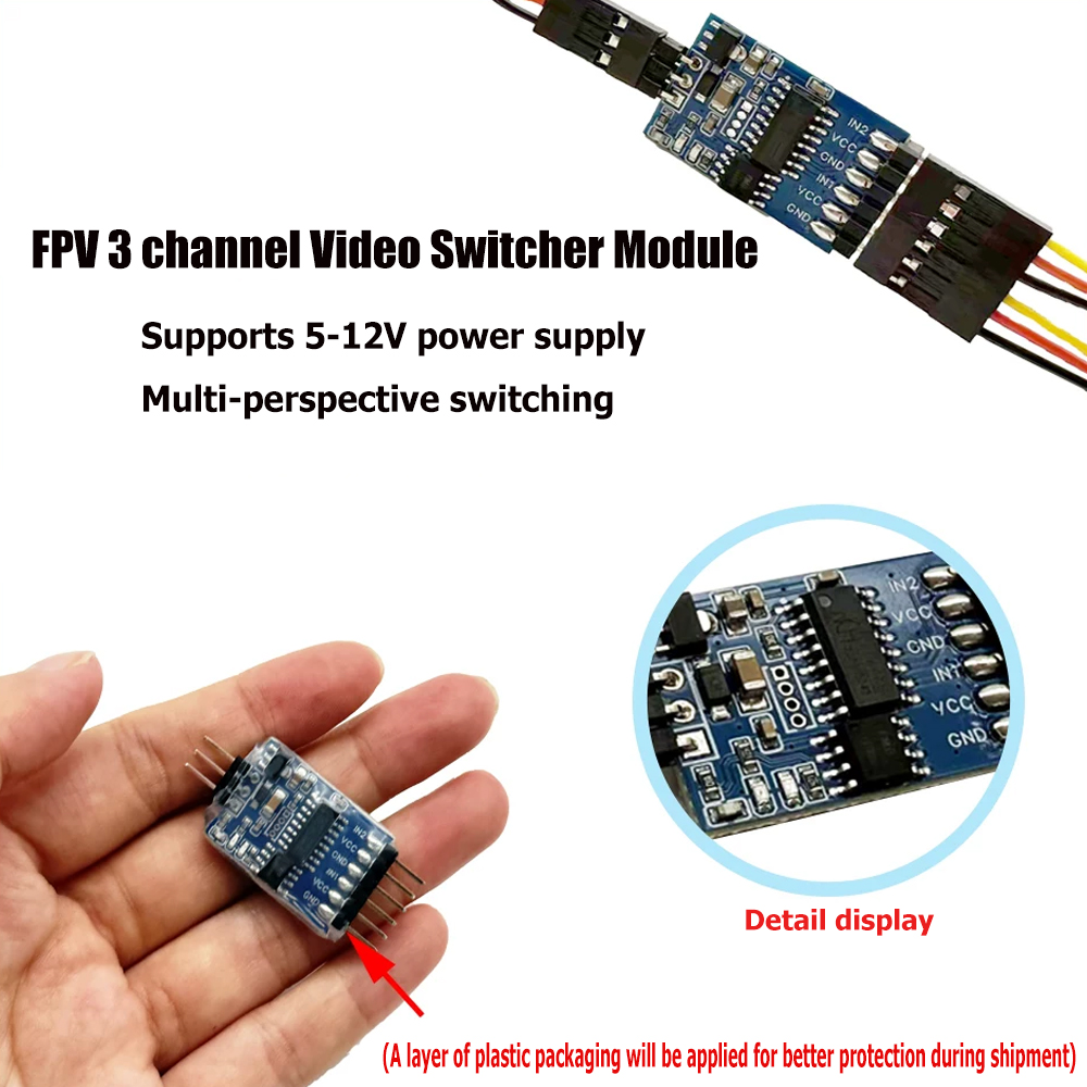 5.8G 3 ช่องวิดีโอสวิตช์เชอร์โม - Drone Rc With Camera บทวิจารณ์และราคา