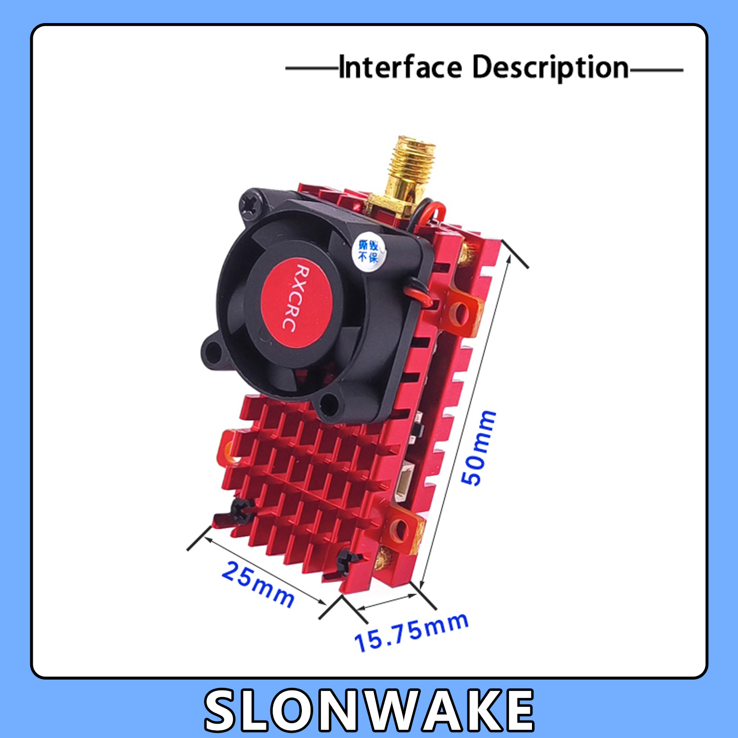 SLONWAKE 5.8G 2W VTX FPV กล้อง - Drone Rc With Camera บทวิจารณ์และราคา