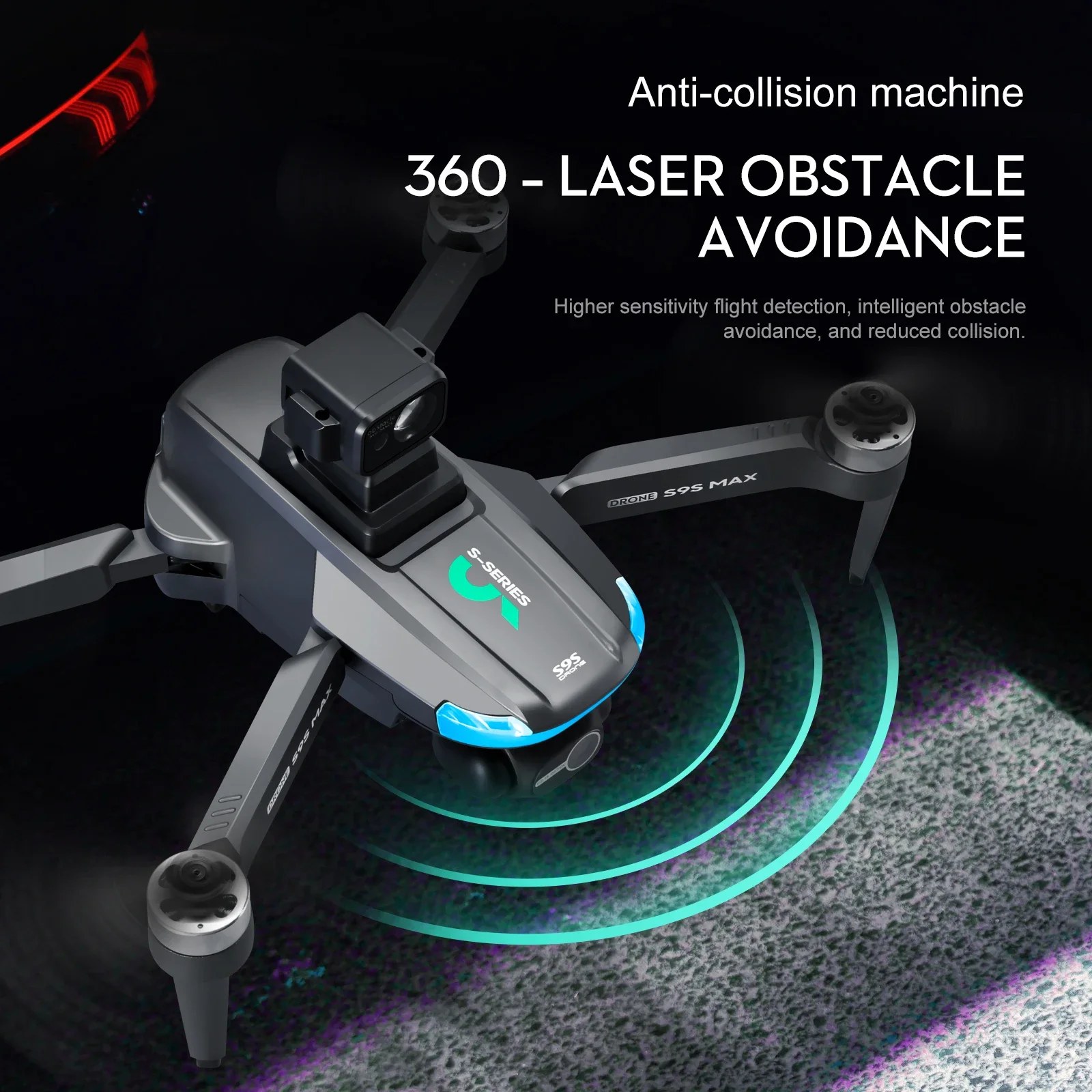 ใหม่S9S MAX MINI Drone 4K 2 แก - Drone Rc App บทวิจารณ์และราคา
