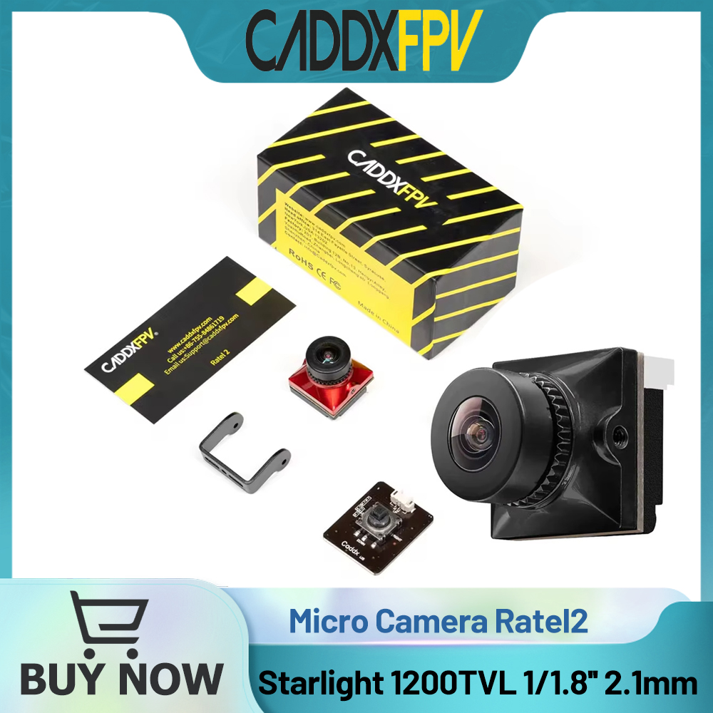 CADDX ไมโคร FPV กล้อง Ratel 2  - Drone Rc With Camera บทวิจารณ์และราคา