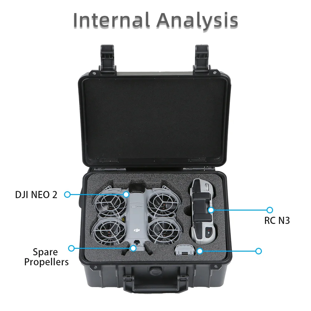กล่องนิรภัยแบบพกพาสำหรับ DJI N - Drone Rc Cover บทวิจารณ์และราคา