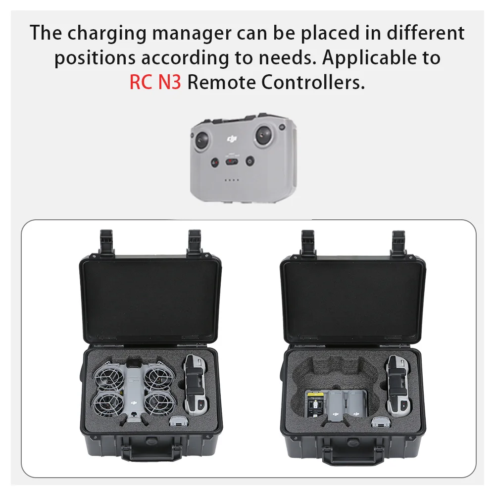 กล่องนิรภัยแบบพกพาสำหรับ DJI N - Drone Rc Cover บทวิจารณ์และราคา