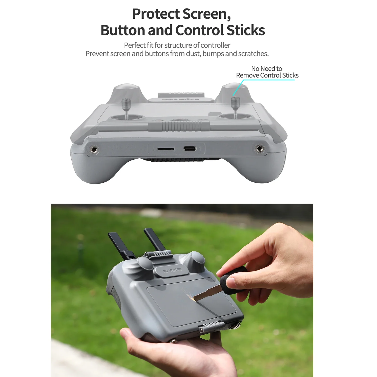 ฝาครอบป้องกันหน้าจอสำหรับ DJI  - Drone Dji Rc Mavic 3 Pro บทวิจารณ์และราคา