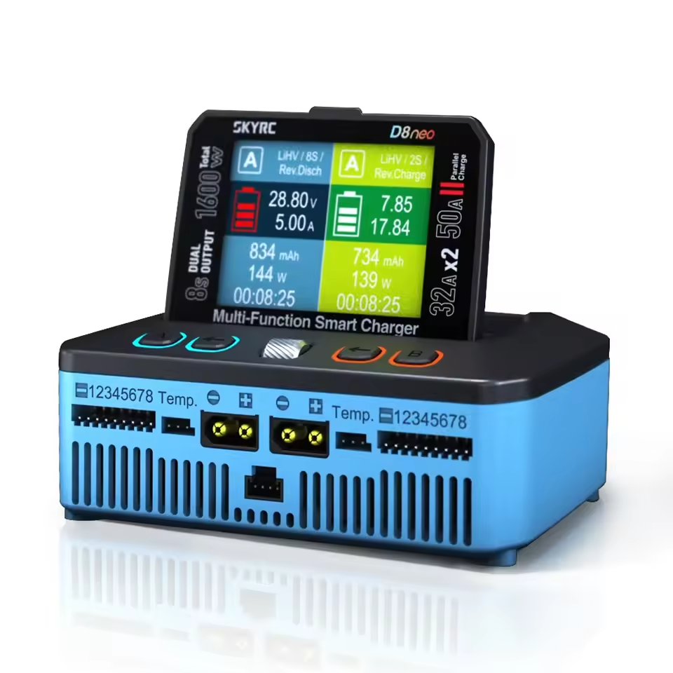 SKYRC D8neo เครื่องชาร์จอัจฉริ - Lipo Battery Charger บทวิจารณ์และราคา