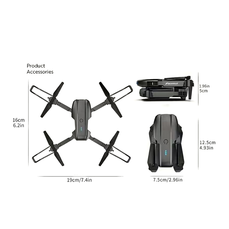 FACEGLE UAV E99 Nova RC โดรนขน - Drone Rc Foldable บทวิจารณ์และราคา