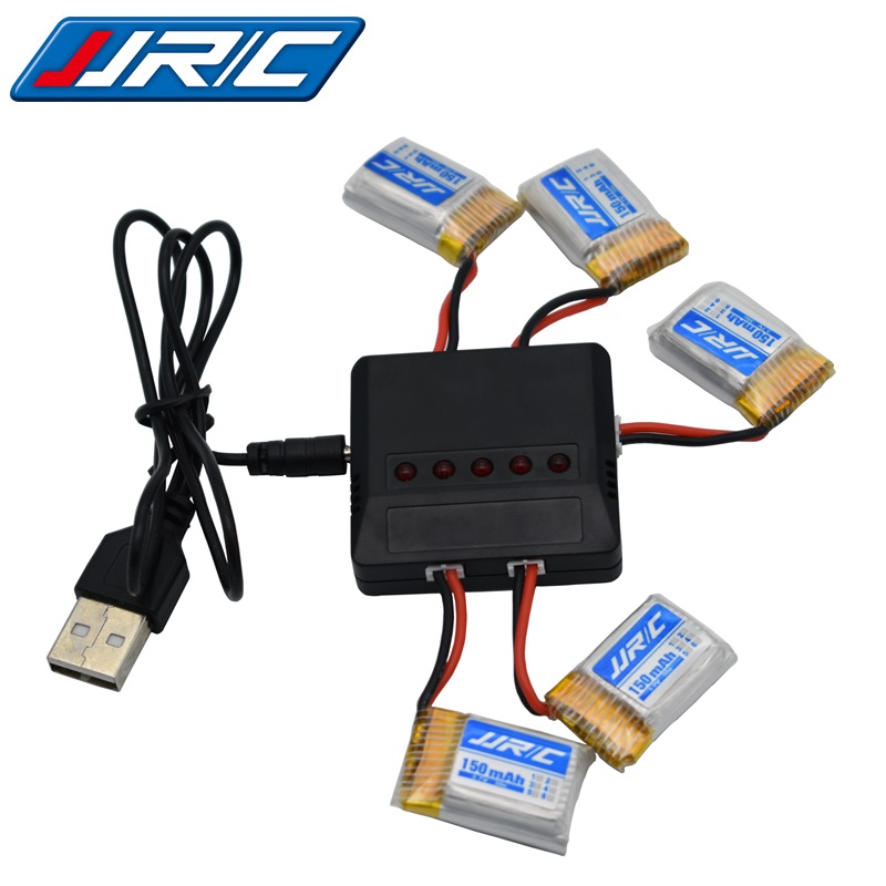 แบตเตอรี่แท้ JJRC H36 3.7V 150 - Lipo Battery Charger บทวิจารณ์และราคา