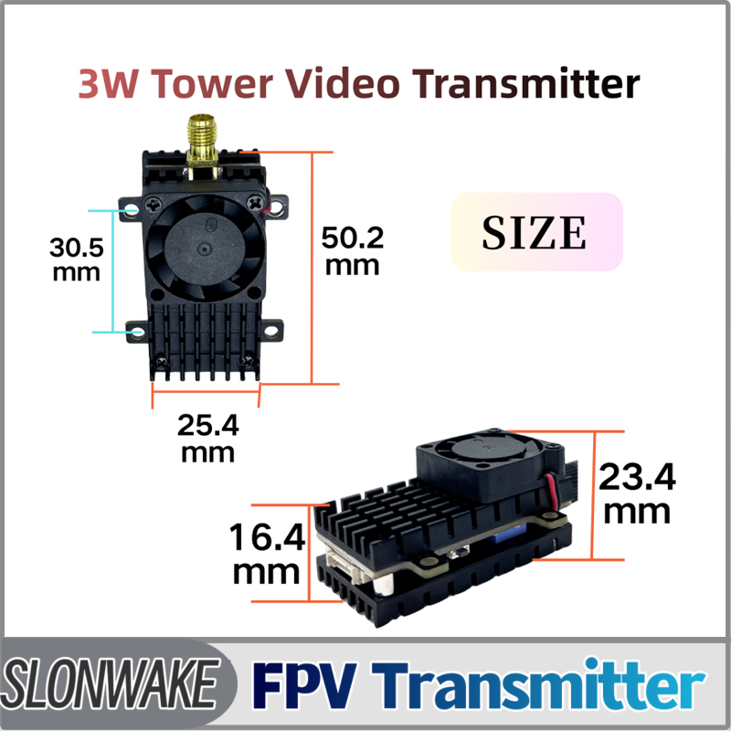 โมดูลส่งสัญญาณวิดีโอ SLONWAKE  - Rc Airplane Drone บทวิจารณ์และราคา