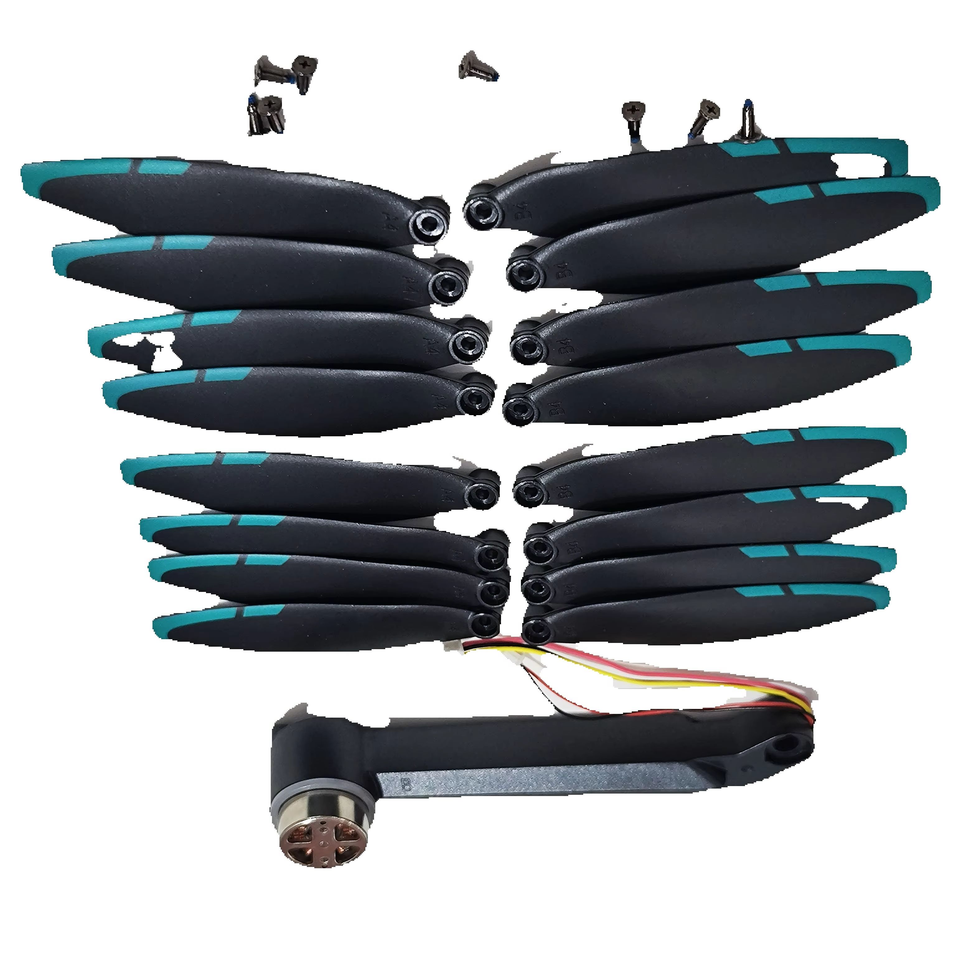 ใบพัด 16 ชิ้น + มอเตอร์ไร้แปรง - Drone Rc Gps S159 บทวิจารณ์และราคา
