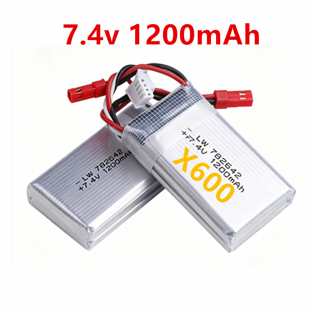 แบตเตอรี่ลิเธียมโพลิเมอร์ 7.4v - Drone Mjx Rc Technic บทวิจารณ์และราคา