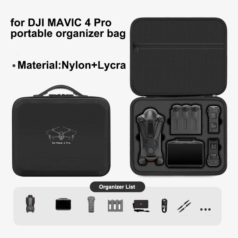 กระเป๋าใส่ DJI Mavic 4 Pro, กร - Drone Rc Cover บทวิจารณ์และราคา