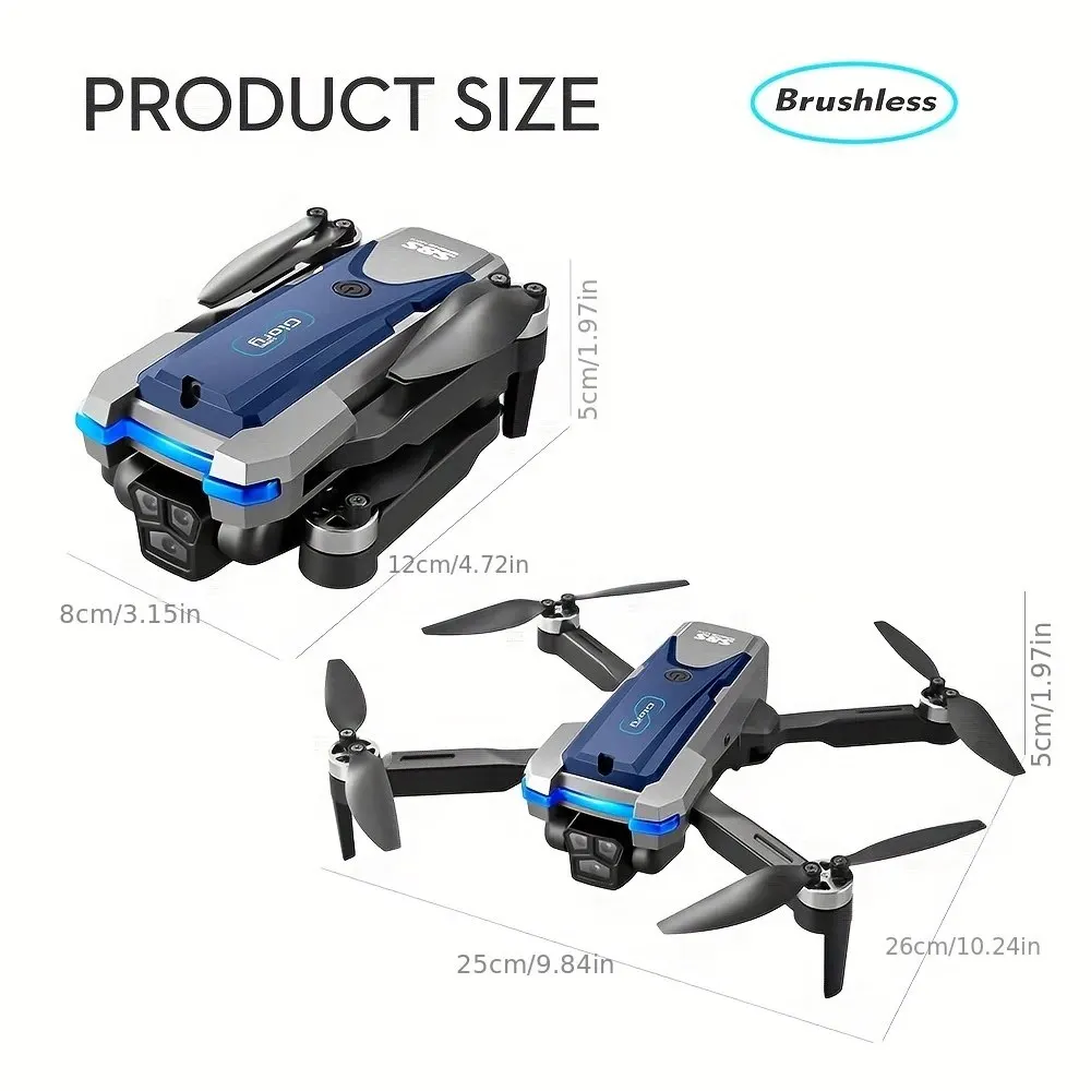 โดรน GPS S8S 5G Wi-Fi 8K HD ลื - Drone Rc Foldable บทวิจารณ์และราคา