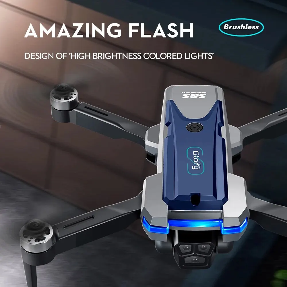 โดรน GPS S8S 5G Wi-Fi 8K HD ลื - Drone Rc Foldable บทวิจารณ์และราคา